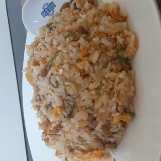 納豆チャーハン